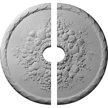 Ekena Millwork Anthony Harvest Ceiling Medallion, 22 1/2"OD x 3 1/2"ID x 1 1/4"P CM22AT2-03500